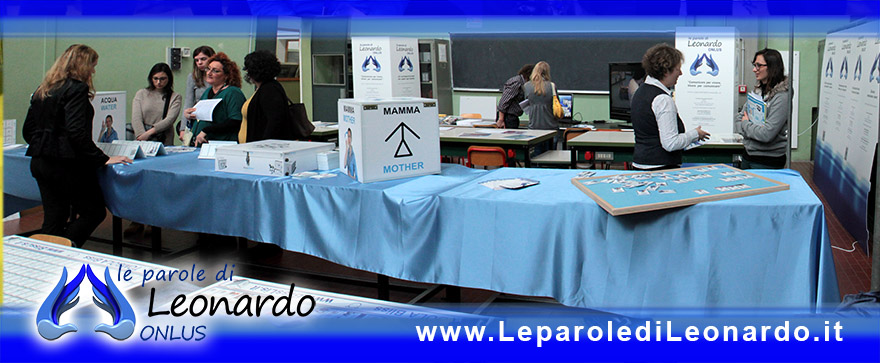Gruppo “Le Parole di Leonardo ONLUS” a Handimatica 2014